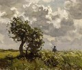 A Hunter In A Landscape - Willem Bastiaan Tholen