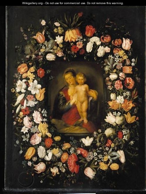 Studio Of Sir Peter Paul Rubens - Jan, the Younger Brueghel