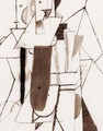 Cubist Composition - Otto Gutfreund