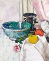 Still Life With A Green Bowl - George Leslie Hunter