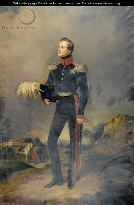 Portrait Of Georg V, King Of Hanover As Crown Prince (1819-1878) - Franz Kruger