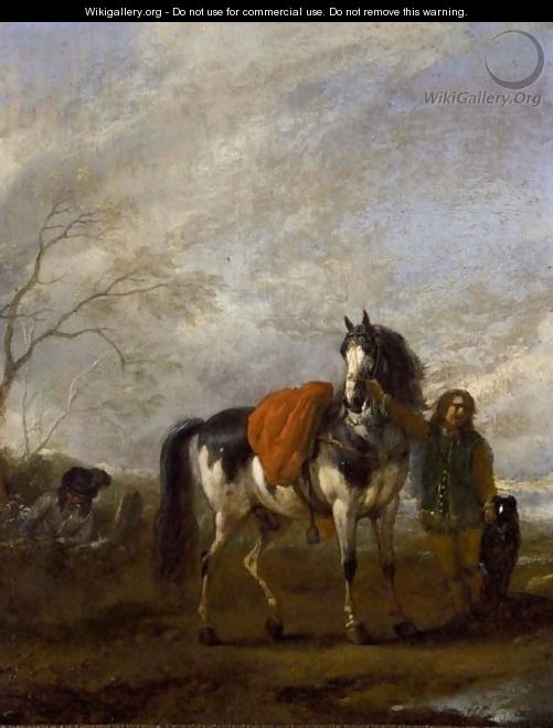 Horseman In A Landscape - (after) Philips Wouwerman