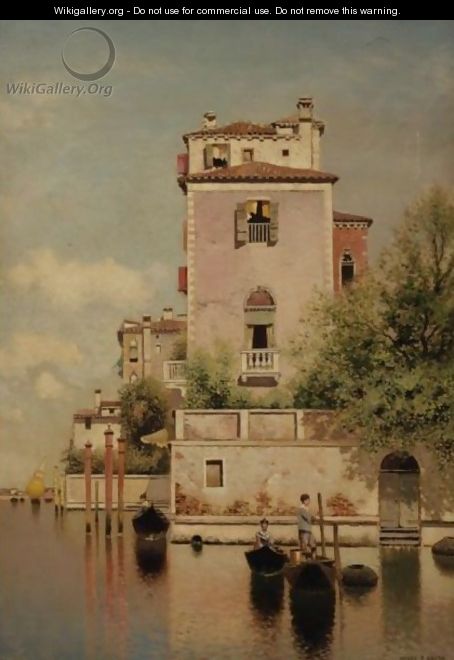 Late Afternoon In Venice - Henry Pember Smith