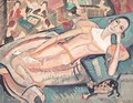 At Leisure (Portrait Of Wilma Toosby) - Alice Bailly