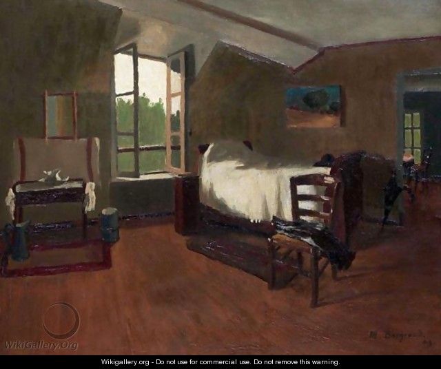 The Bedroom, 1909 - Marius Borgeaud
