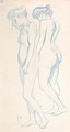 Two Standing Nudes - Felix Edouard Vallotton
