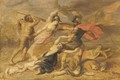 Hercules And Minerva Fighting Mars - (after) Sir Peter Paul Rubens