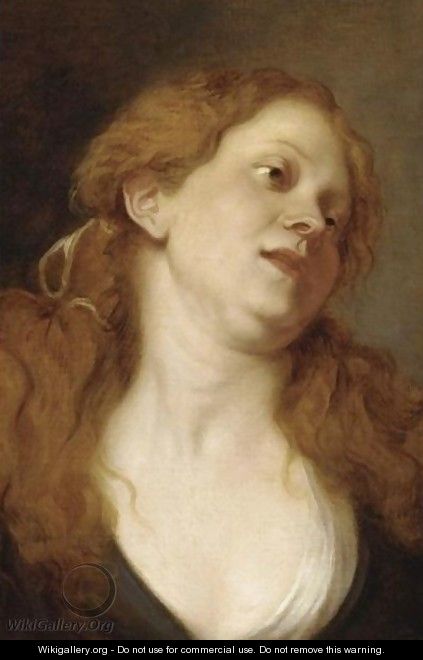 A Trony Of A Woman - (after) Dyck, Sir Anthony van