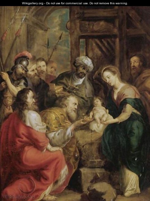 The Adoration Of The Magi 11 - (after) Sir Peter Paul Rubens