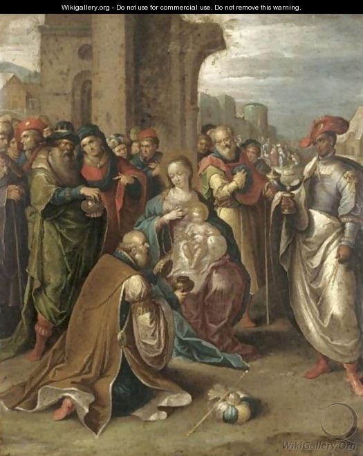 The Adoration Of The Magi 5 - (after) Frans II Francken