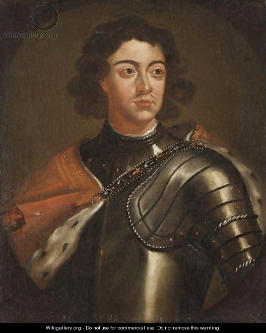 Portrait Of Peter The Great - (after) Kneller, Sir Godfrey