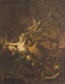 Hercules Leading Alcestis From The Underworld - (after) Domenicus Van (Ascanius) Wijnen