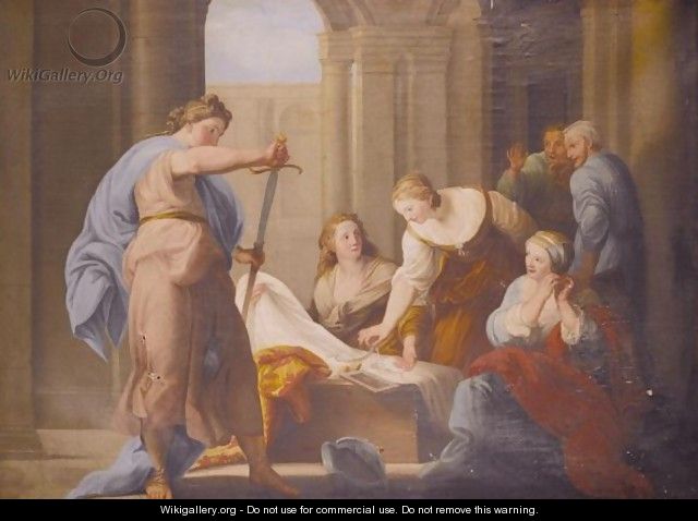 Achilles And The Daughters Of Lycomedes - (after) Pompeo Gerolamo Batoni
