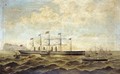 The Steamship The Great Eastern Off Gibraltar - Adolfo Giraldez Y Penalver