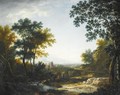 An Extensive Italianate Landscape - French School