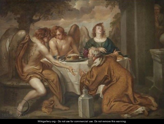 Abraham And The Three Angels - (after) Dyck, Sir Anthony van