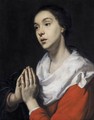 The Virgin At Prayer - Jacob Cornelisz Van Oostsanen