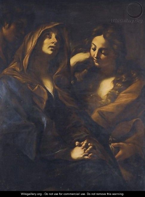 The Two Maries - Giovan Battista Beinaschi