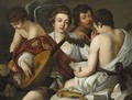 The Musical Party - (after) Michelangelo Merisi Da Caravaggio