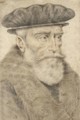 Portrait Of A Bearded Old Man, Wearing A Cap - Nicolas Lagneau