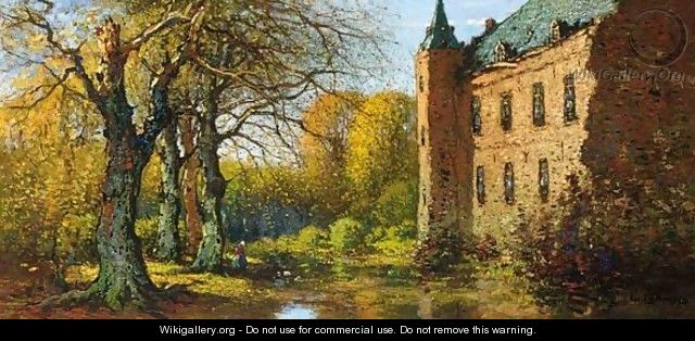 A View Of The Castle Of Doorwerth - Cornelis Kuypers