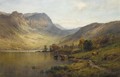 A Sunlit Loch - Alfred de Breanski