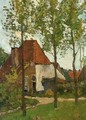 A View Of Farmhouses, Renkum - Theophile Emile Achille De Bock