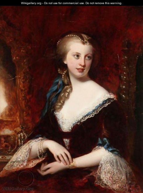 Portrait Of A Lady - Frederick Newenham