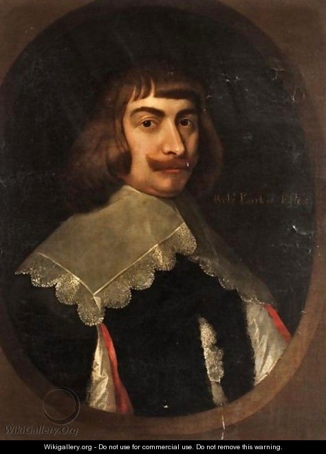 Portrait Of Robert Devereux, 3rd Earl Of Essex - (after) Johnson, Cornelius I
