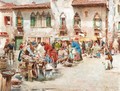 At The Market - Giuseppe Vizzotto Alberti