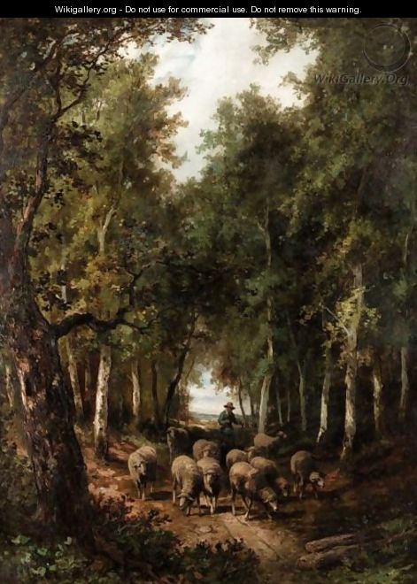 Driving The Sheep Through The Woods - A. Manzoni