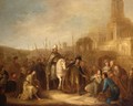 The Triumph Of The Mordechai - (after) Jakob Willemsz. De Wet