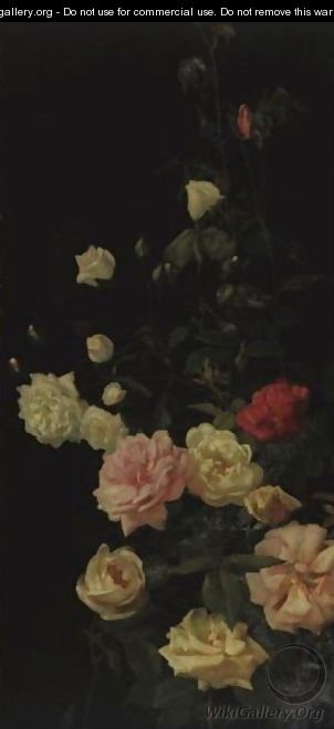 Still Life With Roses 2 - George Cochran Lambdin