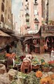 Market Scene - (after) Attilio Pratella