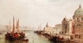 View Along The Grand Canal, Venice - William Meadows