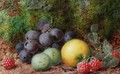 Still Life Of Fruit - George Clare