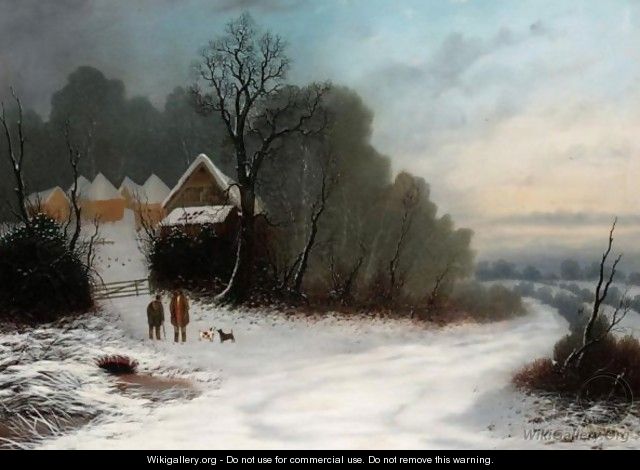 A Winter Walk - William Thomas Such