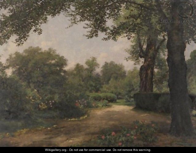Corner Of An Old Southern Garden - John Ross Key