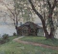 A Cottage By The River - Luis Graner Arrufi