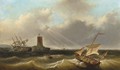 Shipping In A Rough - Christiaan Lodewijk Willem Dreibholtz