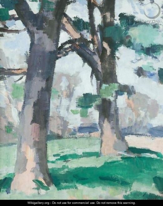Trees At New Abbey - Samuel John Peploe