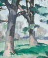 Trees At New Abbey - Samuel John Peploe