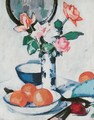 Still Life Of Roses And Oranges - Samuel John Peploe