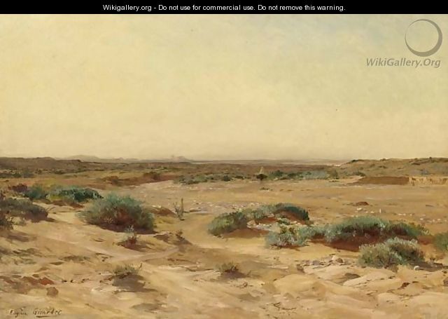In The Desert - Eugène-Alexis Girardet