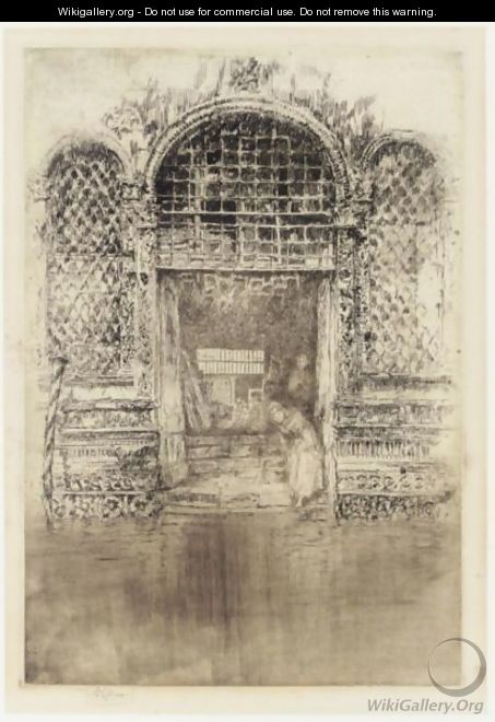 The Doorway - James Abbott McNeill Whistler