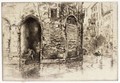Two Doorways - James Abbott McNeill Whistler