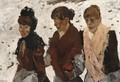 Girls In The Snow - George Hendrik Breitner