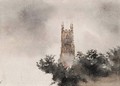 Cirencester Church Tower - Peter de Wint