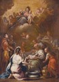 The Birth Of The Virgin - (after) Luca Giordano