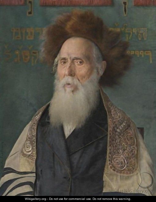 Portrait Of A Rabbi 3 - Isidor Kaufmann